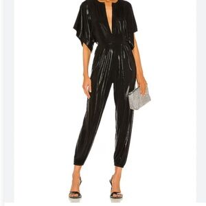 Norma Kamali Black Jumpsuit